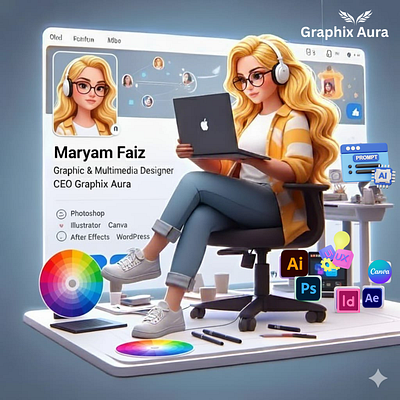 AI trend animation graphic design