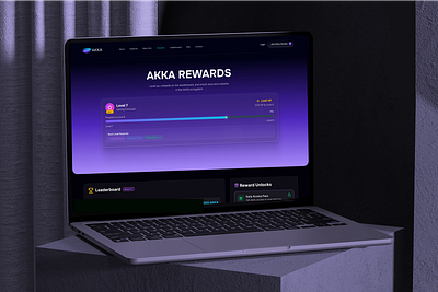 AI-Akka Rewards Crypto Investments - Landing Page ai ai agent ai agents landing page ai bot ai growth ai landing page ai platform ai powered website ai ui design crypto crypto design concept crypto startup crypto website fintech nft website design tech startup design web3 uiux