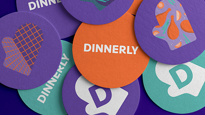 Dinnerly Brand Refresh advertising artdirection branding food graphic design packaging socialmedia webdesign