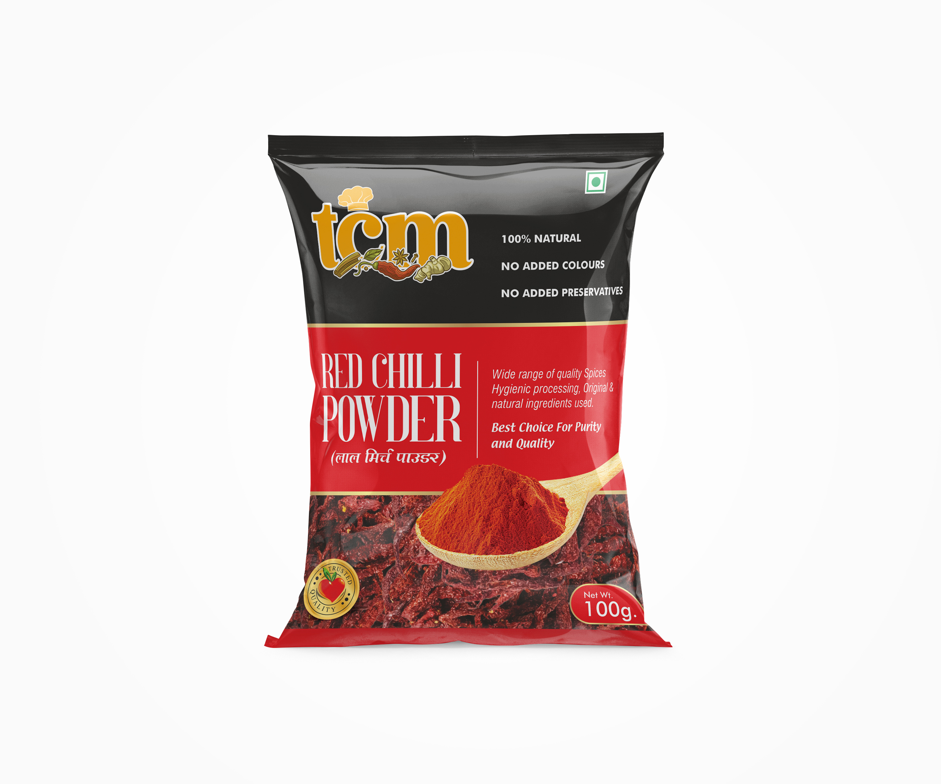 Chilli Powder Pouch Design box design brand design branding chilli powder chilli powder packaging chilli powder packaging deisgn chilli powder pouch design label deisgn logo deisgn moakcup design mockup product design