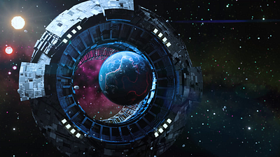 MagratheÅ 3d 42 adams douglas hg2g metaverse nft ordit planet space spaceship sun
