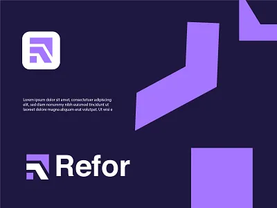 Technology Logo |R Letter Logo | R Tech logo Design app logo branding gradeint gradient logo modern software logo startup logo tech company technology logo
