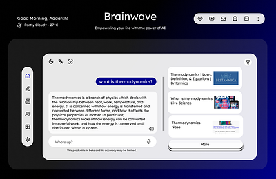 Brainwave - AI App Design ai landing page ui