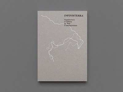 Infinisterra, 2017 book design editorial graphic design minimal typography