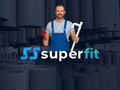 Plumber Fittings logo design branding fittings branding fs logo fs logo design graphic design letter logo logo logo identity logos minimalist logo modern logo plumber brand plumber branding plumber fittings brand plumber fittings logo plumber logo plumber logo design sf logo sf logo design