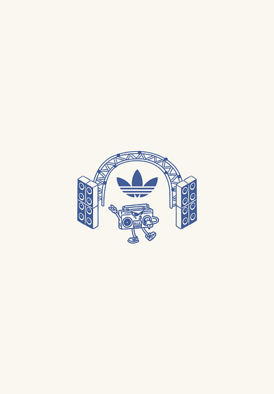 Adidas Originals - Summer Festival 2025 adidas branding design graphic design illustration logo typography vector