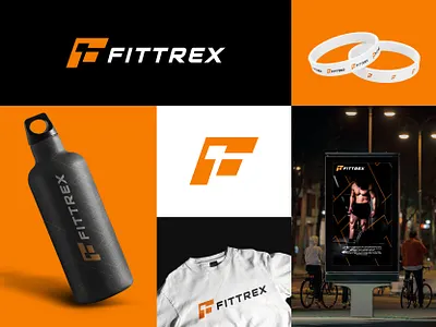 Fittrex - Logo and Brand identity advertising beverage packaging brand design brand identity branding design graphic design illustration logo ui