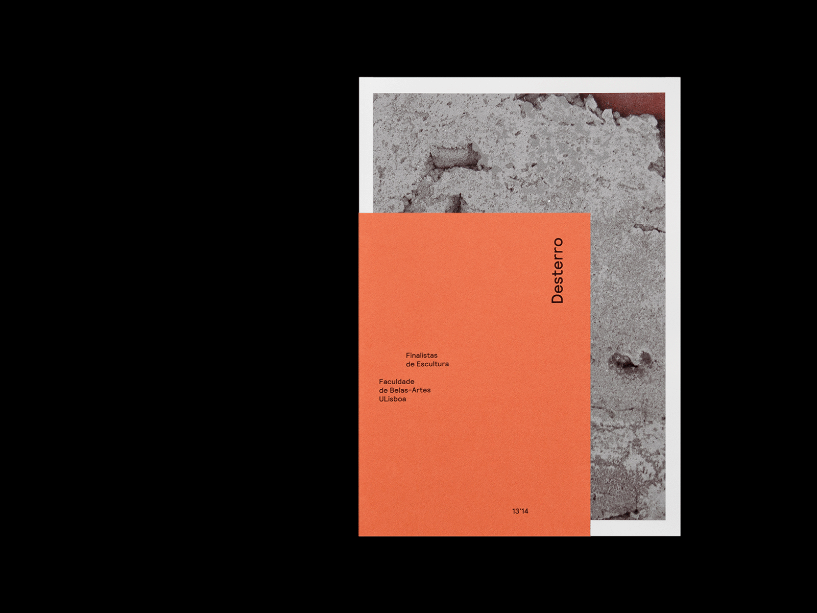 Desterro, 2015 book design editorial graphic design minimal typography