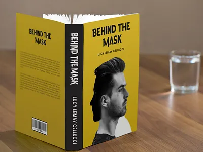 Behind The Mask – Modern Concept Book Cover Design bookcover bookdesign bookmockup conceptart contemporarydesign coverart creativedesign dualityart faceconcept graphicdesign identitydesign minimaldesign modernbookcover mysteriousdesign noveldesign psychologicalthriller publishingdesign storytellingart typographydesign visualstorytelling