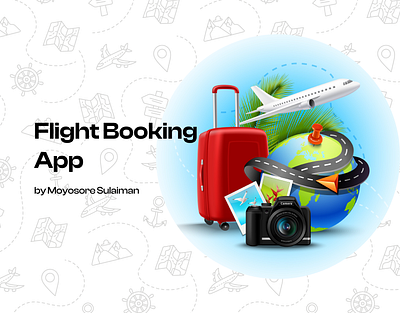 Flight Booking App app design figma graphic design ios ui