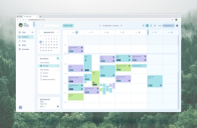 Local task and meets tracker btob crm design design system product design ui ux