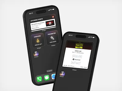 Widgets Concept 04 app concept design interface ios mobile product product design shotgun ui ux widget widgets