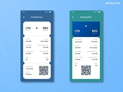 Daily UI #024 - Boarding Pass airport asd belgrade boarding pass branding daily daily 100 challenge daily ui daily ui 024 dailyui design graphic design illustration london serbia travel ui uk united kingdom ux