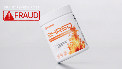 Kinobody REVIEW FRAUD | Devon Hamilton / Supplement Packaging brand identity designer branding fitness fraud package packaging packaging designer review shred sport sport supplement supplement testimonial training