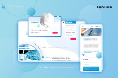 TopAlliance Healthcare Official Website Design app brand branding commercial design digital graphic design logo product product design seo ui uiux user experience web website