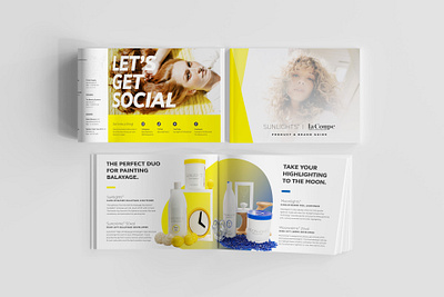 Brand Book for Sunlights® Professional book design branding graphic design typography