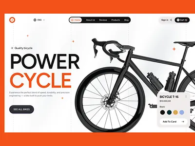 Cyclab- E-commerce Website 3d animation branding design figma graphic design illustration logo motion graphics typography ui ux vector