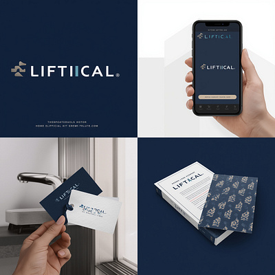 Liftiical Logo animation branding graphic design logo motion graphics ui
