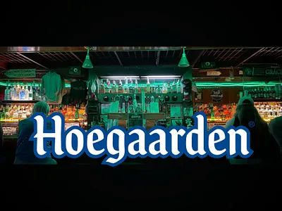 Hoegaarden Logo Redesign beer blackletter branding custom type font glyph logo type design typeface typeface design