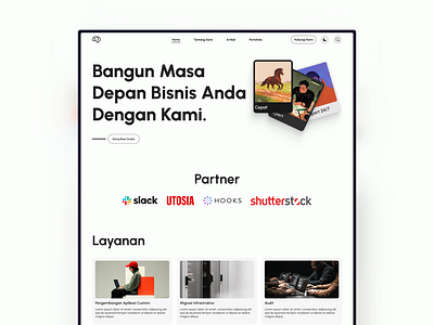 Devt Brain Corp - Modern Company Profile Design profile ui ux