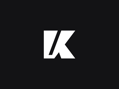 Letter K Logo - Minimalist Logo Design abstract logo alphabet brand identity brand mark branding company logo creative logo graphic design k k logo k logo design letter logo letter mark logo logo design logo mark logo type minimal logo modern logo monogram