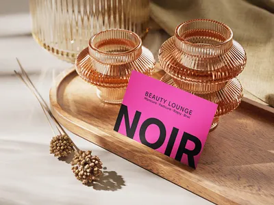 NOIR Beauty Lounge beauty branding components design graphic design illustration logo lounge vector