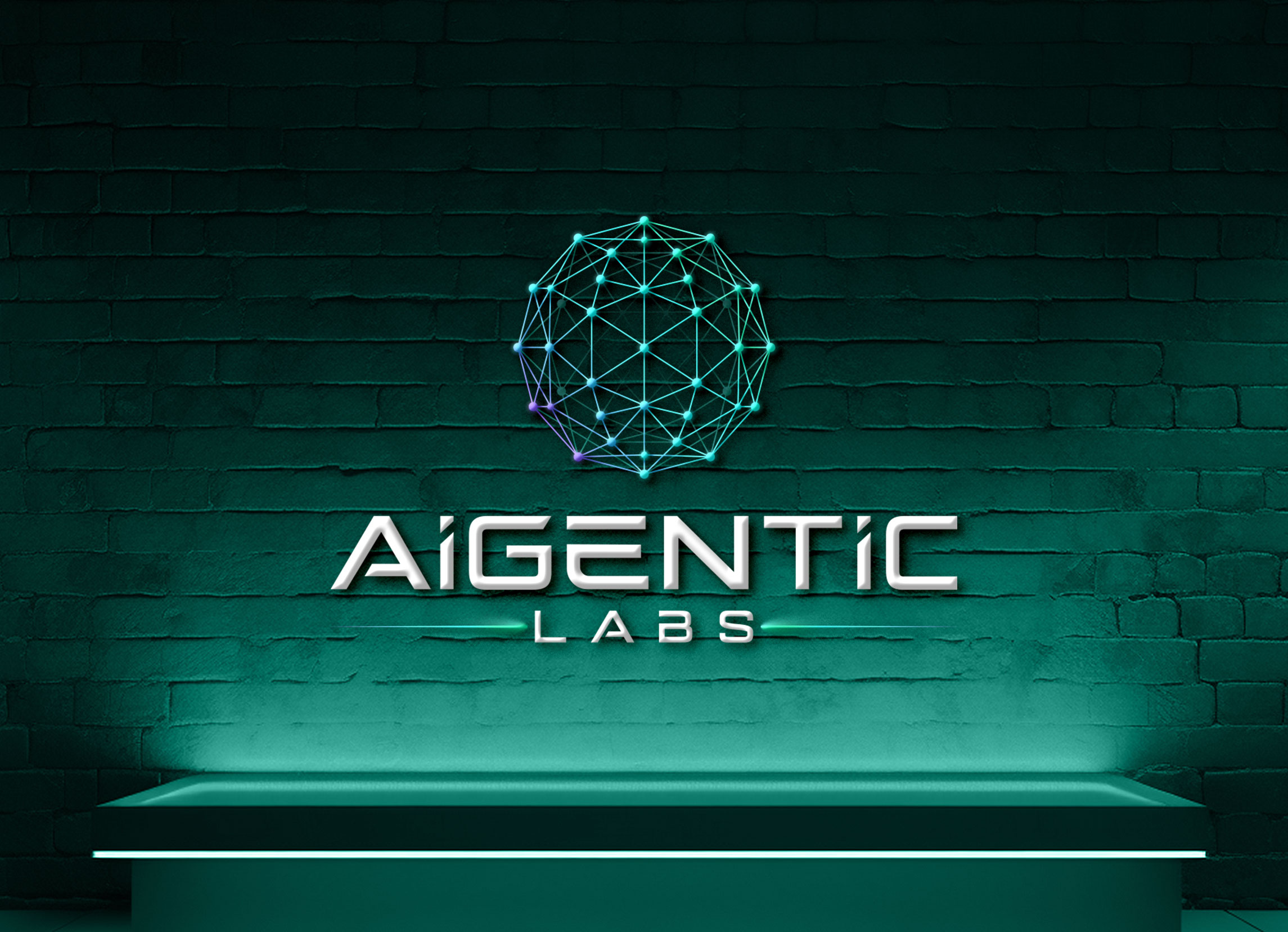 Ai Gentic Labs Logo And Brand Identity brand identity brand syle guide branding corporete identity favicon design flyer ddesign logo logo branding stationery stationery design