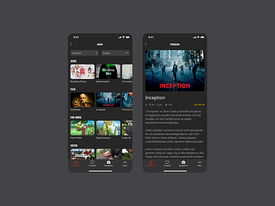 Streaming video / TV - iOS app ios livestream play stream streaming tv tvguide