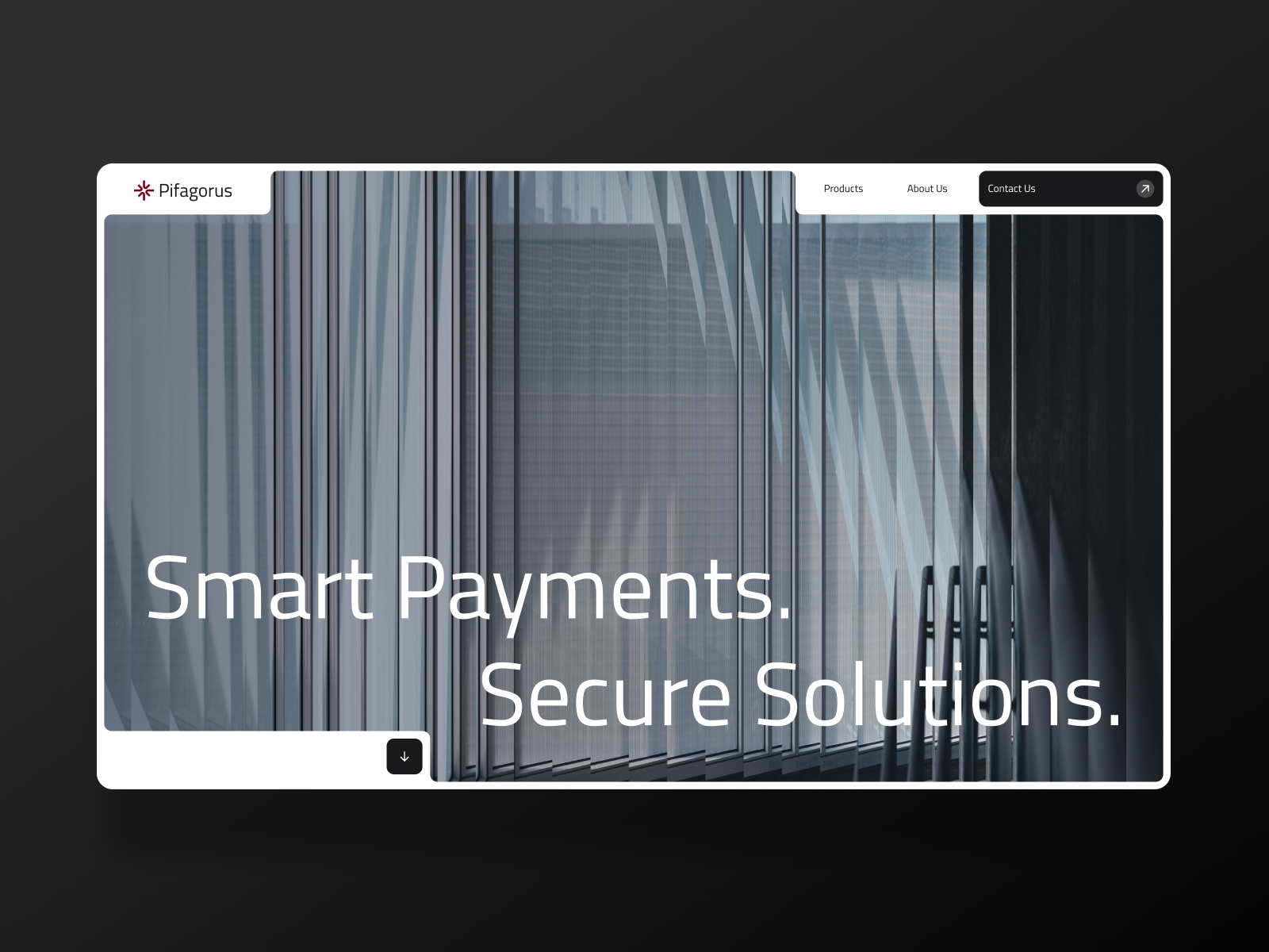 Example of Corporate Website Design