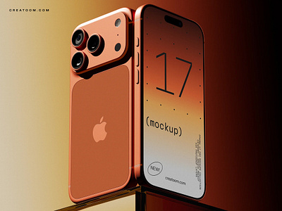 😍 Iphone 17 Pro Mockup On Mirror Cube adobe photoshop apple iphone device mockup free free mockup freebies graphic design iphone 17 mockup iphone 17 pro mockup iphone mockup mockup psd