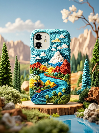 Mobile Phone Case - The Forest Home app branding design graphic design illustration logo typography ui ux vector