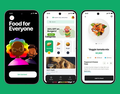 Food delivery app Design app branding design graphic design illustration logo mobile app ui ux website