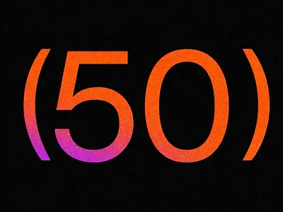 50 Countdown 2d animation colors debut graphic design illustration ilustracion motion motion graphics