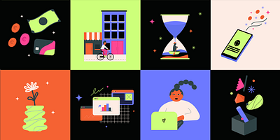 Tech News graphic design illustration social media ui
