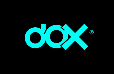 Dox branding design doctor lettering lettermark logo text design text logo typo typogaphy wordmark