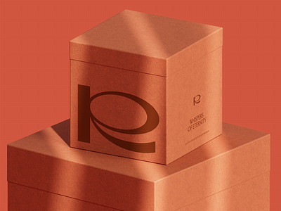 R • Logo design concept for perfume store 3d design 3d render brand identity branding branding agency custom logo delivery box design studio fragrance lettering logo design logotype modern logo online shopping online store perfume