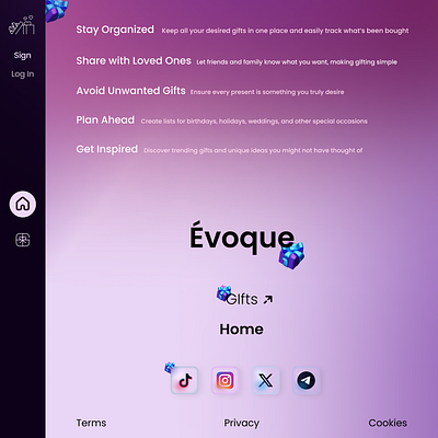 My Wishlist | web design 3d animation branding graphic design logo motion graphics ui
