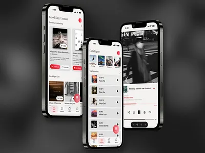 Podcast App Concept 2025 | Designed with iOS 26 Kit app design typography ui ux