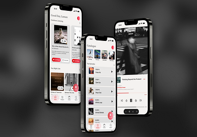 Podcast App Concept 2025 | Designed with iOS 26 Kit app design typography ui ux