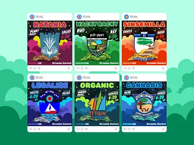 Social Media Post Banners banner branding design graphic design media poster social ui