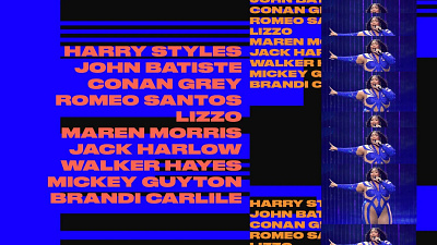 Citi Concert Series - Art Direction art direction design graphic design motion graphics typography ui