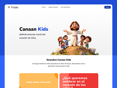 Canaan Kids bible kids church iglesia kids