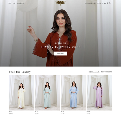 E-Commerce Abaya Store