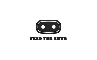 Feed The Bots bots brand branding feedthebots illustration logo tonyvoorhees type typography