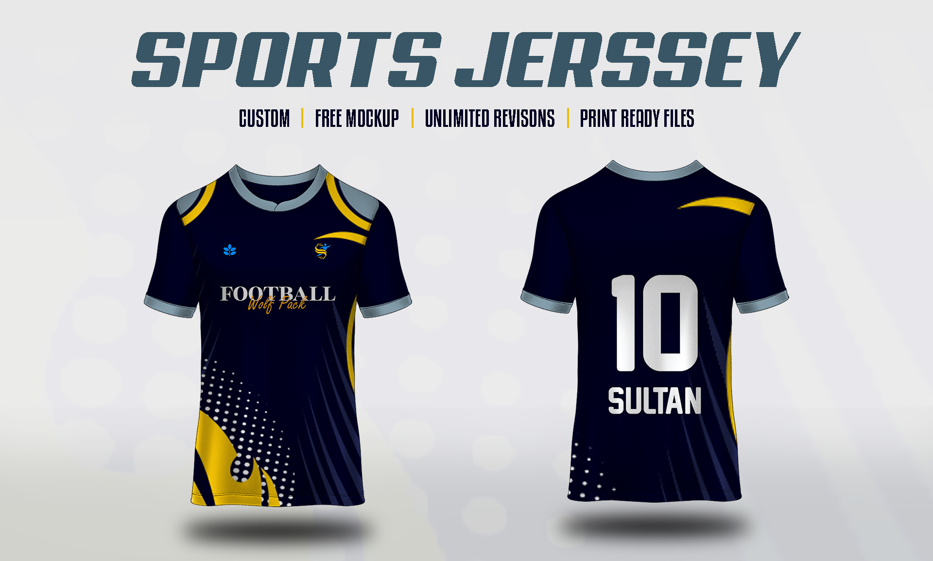 Example of Custom Sublimation Jersey For Sports