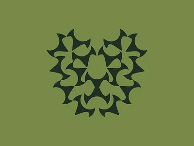 (V) = 16 elements animal face creative geometric geometry icon illustration lion logo logotype majestic minimal minimalism negative space one illustration parts pazzle portrait tiger wild animal wildlife