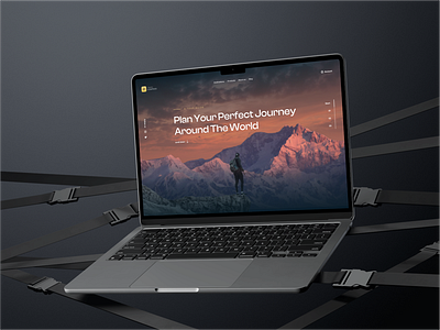 Just dropped a new concept for Travel Compass! 🧭 branding designconcept dribbble landingpage travelcompass traveldesign ui ux webdesign