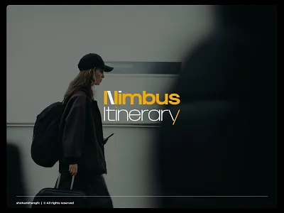 ✈️ Nimbus Itinerary – modern travel logo adventure logo graphic design logo minimal logo design modern logo design tour company logo tourism branding travel agency logo travel app branding travel logo