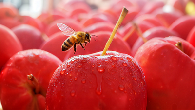 Bee 3d animation branding