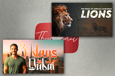 YouTube Thumbnail Designer for High CTR | Custom Thumbnail banner ad bannerad design facebookad facebookpost graphic design illustration instagrampost shorts video marketing typography